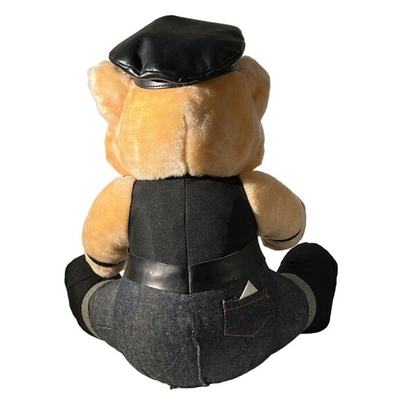 Harley Davidson 1993 Biker Pig Plush 15" Tall Vintage - Picture 5 of 11